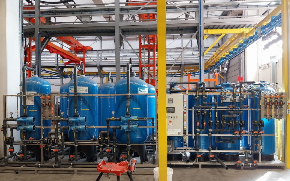 impianto demineralizzazione acqua industriale